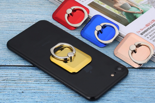 Ring Phone Holder To Your Smartphone With Colorful Printing And Logo Customization