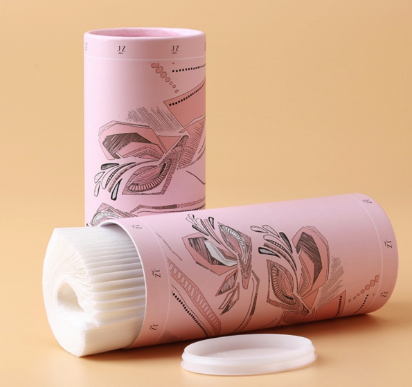 Customizations For Car Round Tissue Paper Cylinder Tissue Box