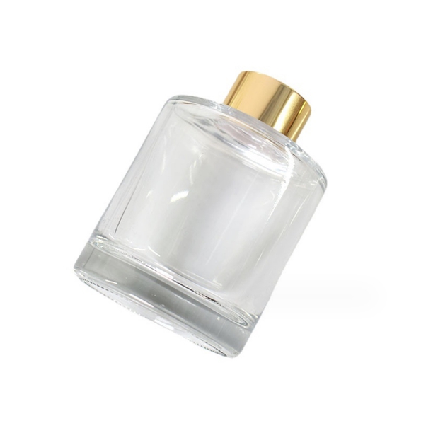Glass Diffuser Bottle Cylinder Round Perfume Bottle 50ml-200ml