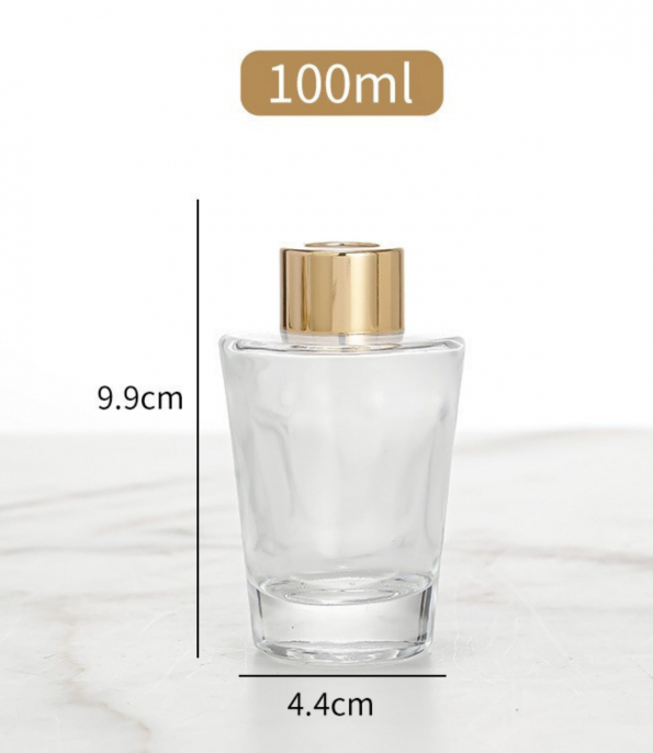 Inverted Glass Diffuser Bottle 100ml 200ml 500ml