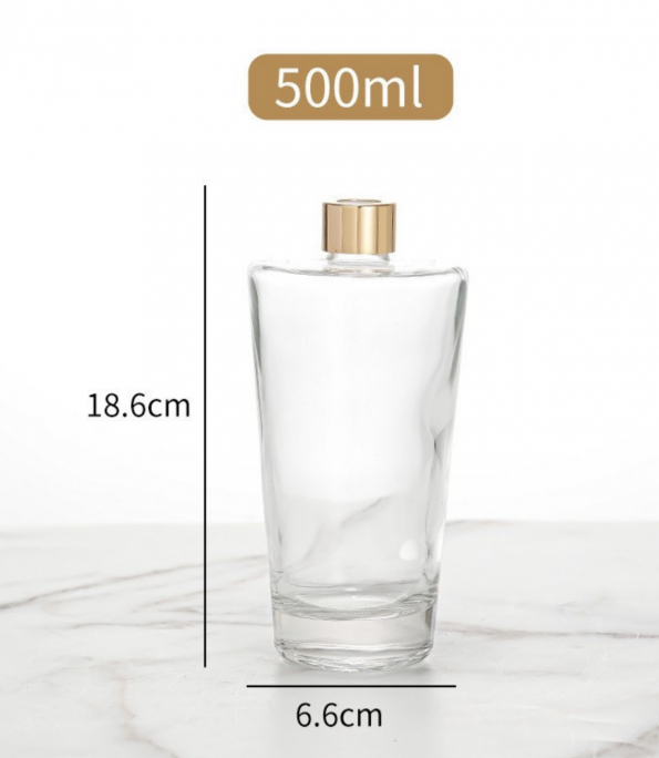 Inverted Glass Diffuser Bottle 100ml 200ml 500ml