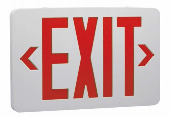 Exit Signs Certified LED Red EXIT Sign Emergency Exit Lights