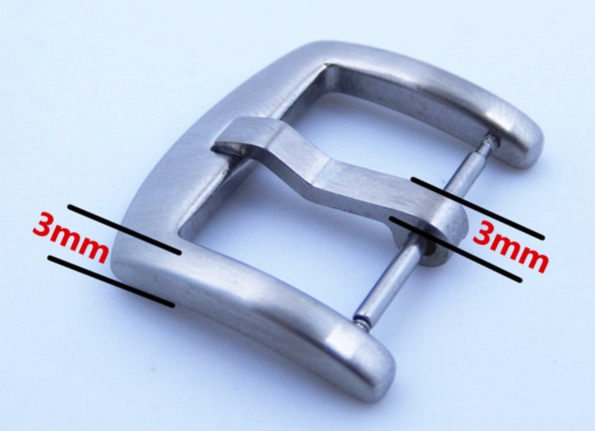Solid Stainless Steel 304 Buckle To Watch 16 18 20 22 And 24mm