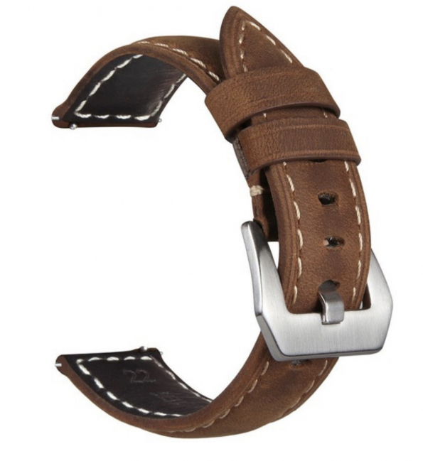 Crazy Horse Leather Hand-made Watch Strap 20/22/24/26mm