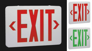 Certified RED EXIT Emergency Sign