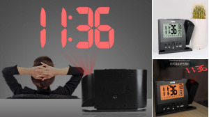 Projection Function LED Clock