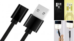 Magnetic Connector USB Cable