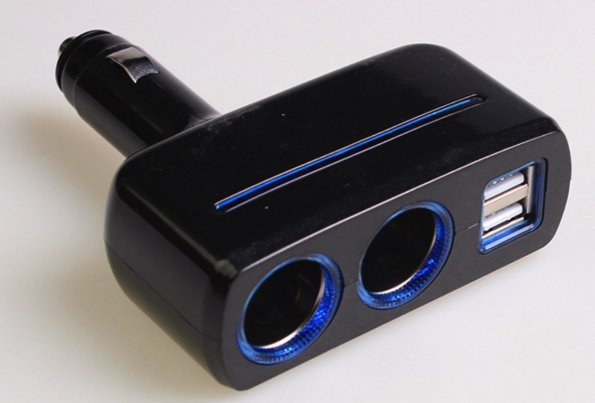 QC3.0 Car Dual USB Lighter Charger 80W