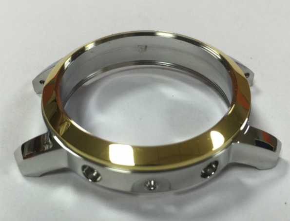 OEM Stainless Steel 316 Wrist Watch Case Gold Silver