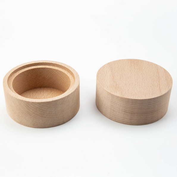 Bamboo Wood Lid Cap Cover For Glass Jar Bottle Tubes
