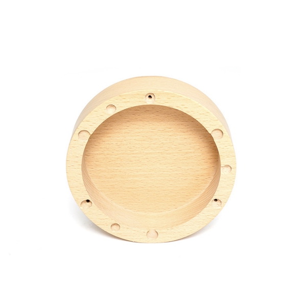 Bamboo Wood Lid Cap Cover For Glass Jar Bottle Tubes