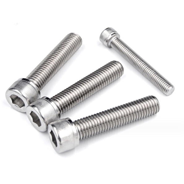 Cylinders Hexagon Screw Stainless Steel 304 Zinc Plated