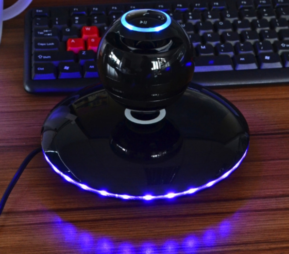 Floating Speaker Levitating Speaker LED Colorful Bluetooth Speaker V4.0