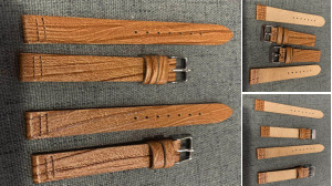 Cork Natural Leather Strap