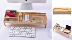 Wooden Desktop Organizer To All