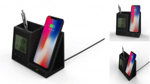 Calendar Clock Wireless Charge Stand