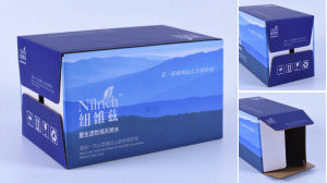 Carton Box Mineral Water Four Colors Print