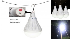Emergency Rechargeable Led Light Bulb