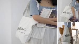 Shoulder Printed Canvas Shopping Bag