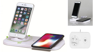 3in1 Mobile Phone Charging Stand