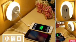 LED Night Light with USB Charge