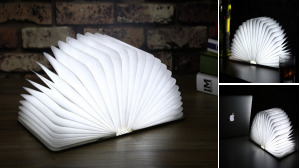 Book Light LED Magic Folding Book Lamp