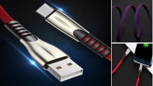 Braided Alloy TPE USB Cable
